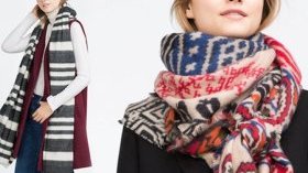 Модные аксессуары: платки и шарфы осень-зима 2015-2016