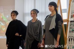 Новый Регион: Был джемпер – станет шарф, а пальто поменяет цвет – одежду-трансформер в тонах нидерландского художника представила дипломница архакадемии (ФОТО)