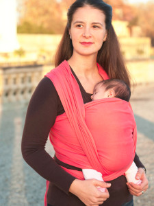 Трикотажный слинг-шарф для новорожденного, ТМ Didymos