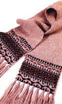Турецкий шарф с бахромой